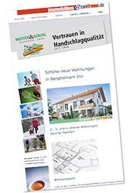 e Mail Adresse für Immobilienmakler
